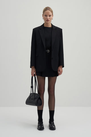 Private Edition Blazer & Skirt Set Black