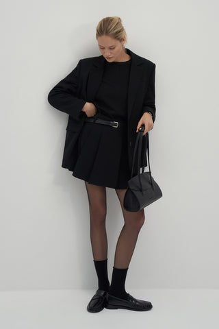 Private Edition Blazer & Skirt Set Black