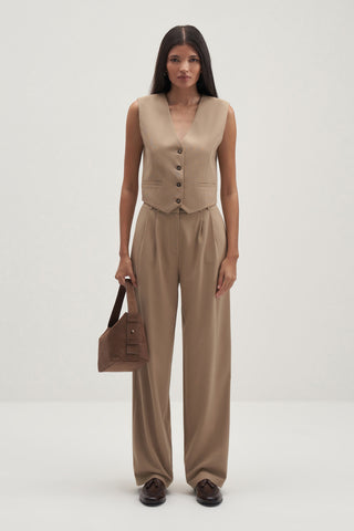 Private Edition Blazer Vest Palazzo Set