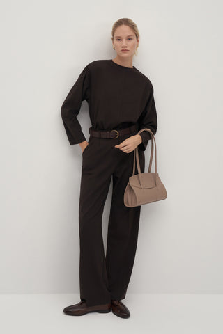Private Edition Everyday Trousers Dark Brown