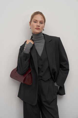 Private Edition Blazer Vest Palazzo Trousers Set