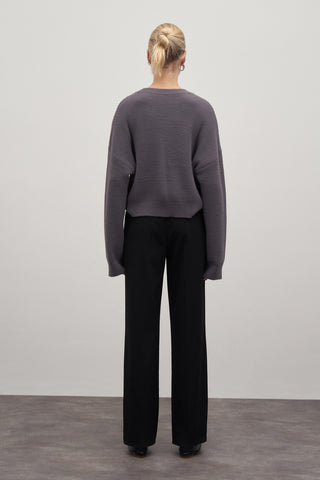 Anthracite Limited Edition Basic Fuzzy Sweater