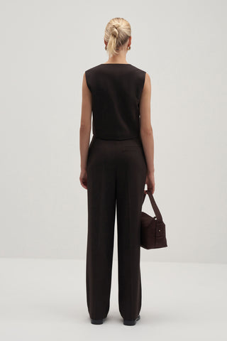 Private Edition Vest Dark Brown