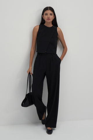 Private Edition Palazzo Pants Black