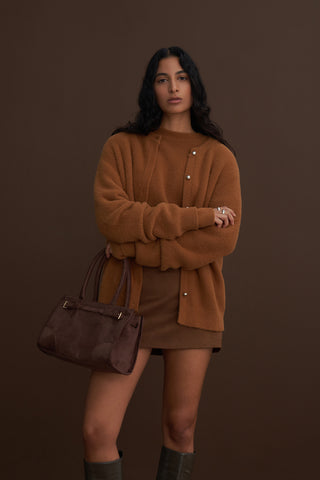 Soho Suede Baguette Bag