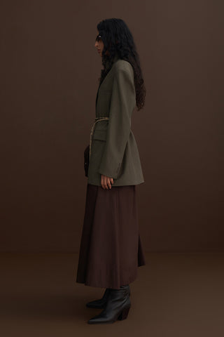 Limited Edition Oversized Blazer Khaki