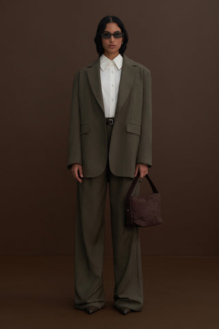 Limited Edition Oversized Blazer Khaki