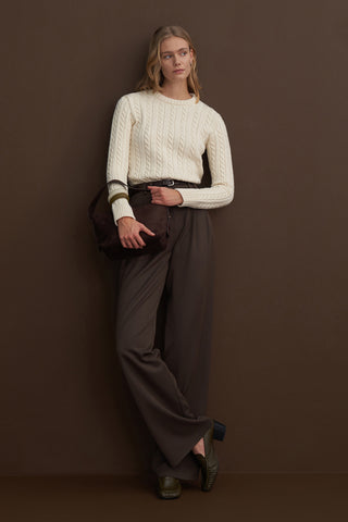 Leta Knit Detailed Fit Pullover