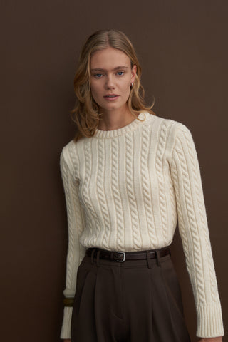 Leta Knit Detailed Fit Pullover