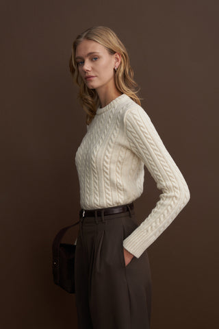 Leta Knit Detailed Fit Pullover
