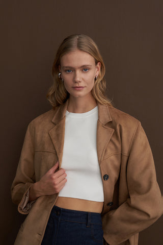 Basic Triko Crop