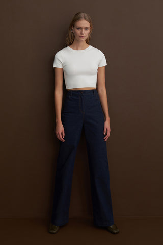 Basic Triko Crop