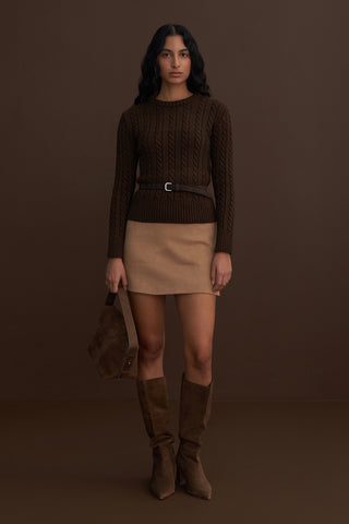 Leta Knit Detailed Fit Pullover