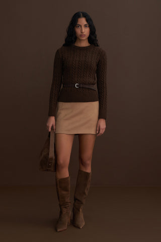 Leta Knit Detailed Fit Pullover