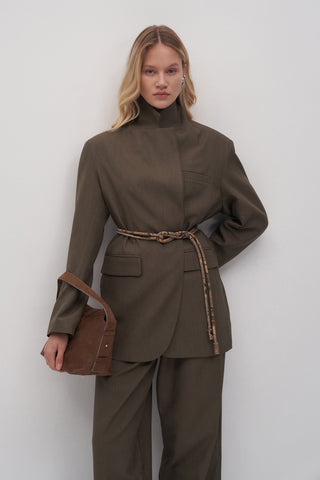 Limited Edition Oversized Blazer Khaki