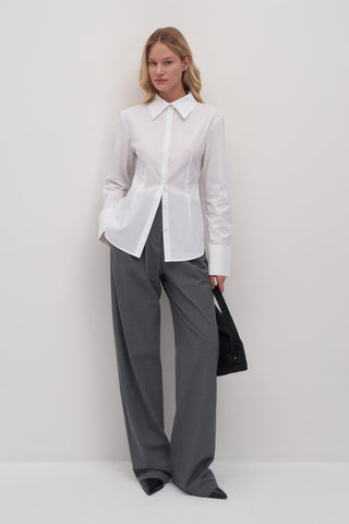 Cos Striped Palazzo Trousers