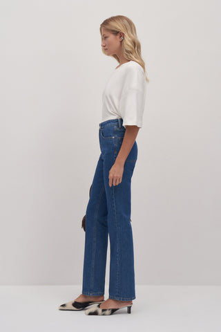 Mathilda High Waist Straight Fit Jean