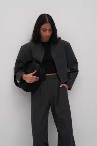 Cos Striped Palazzo Trousers