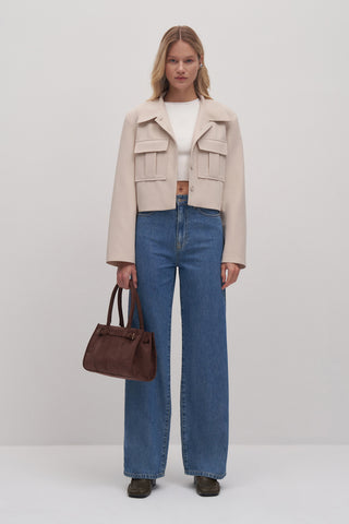 Mathilda Palazzo Denim Trousers