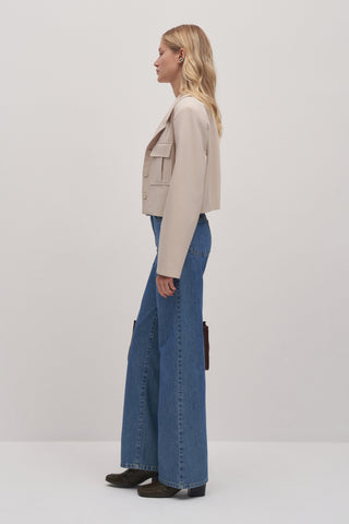 Mathilda Palazzo Denim Trousers
