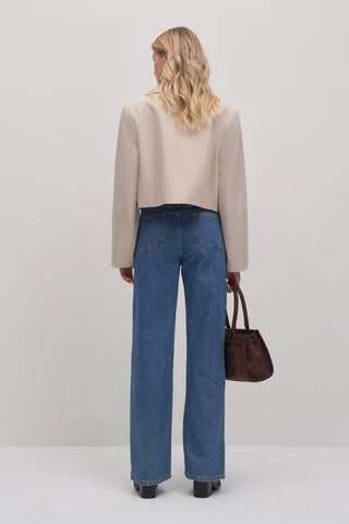 Mathilda Palazzo Denim Trousers