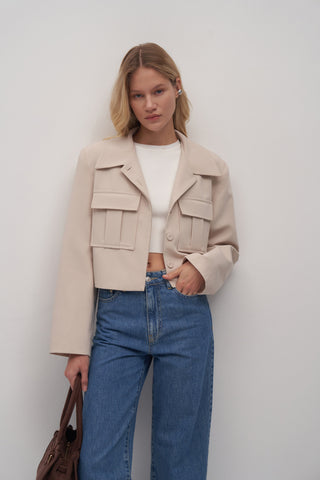 Mathilda Palazzo Denim Trousers