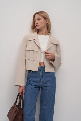Mathilda Palazzo Denim Trousers
