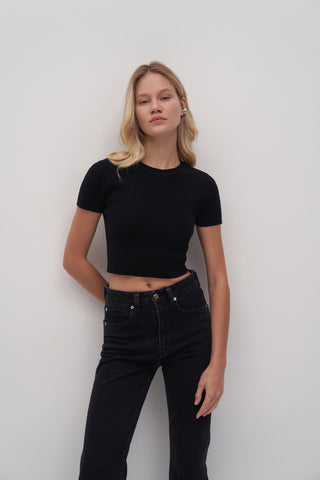 Mathilda High Waist Straight Fit Jean