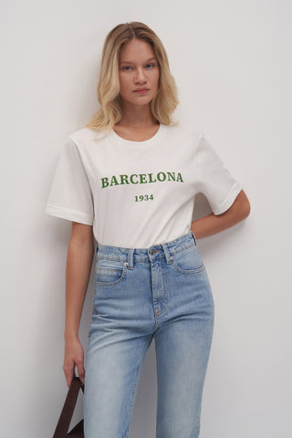 Mathilda High Waist Straight Fit Jean