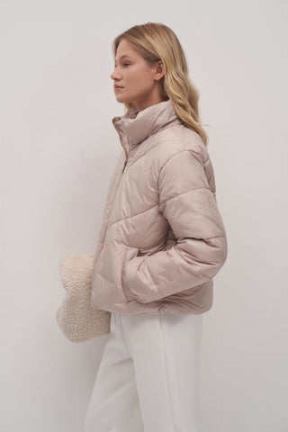 White Basic Oversize Sweatshirt Jogger Tracksuit Set