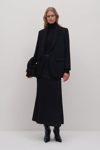 Lume Maxi Saten skirt