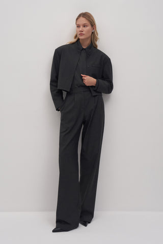Cos Striped Palazzo Trousers