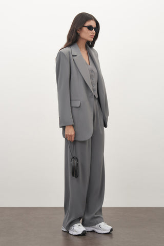 Special Edition Oversized Blazer Grey