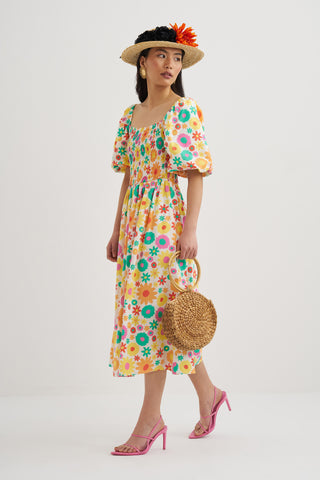 Floral Midi Dress
