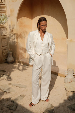Linen Special Production Palazzo Trousers