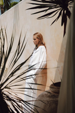 Linen White Shirt