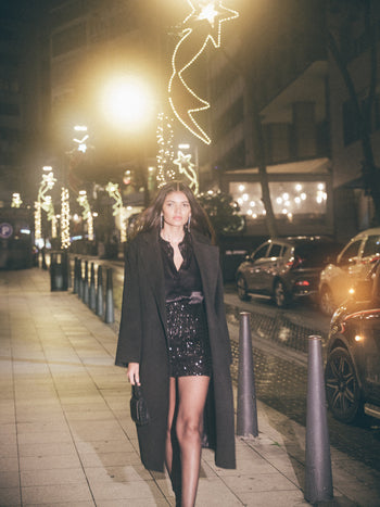 Design Sequin Mini Skirt