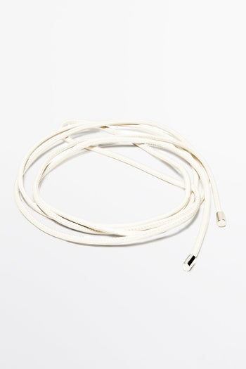 Acella White Design Belt