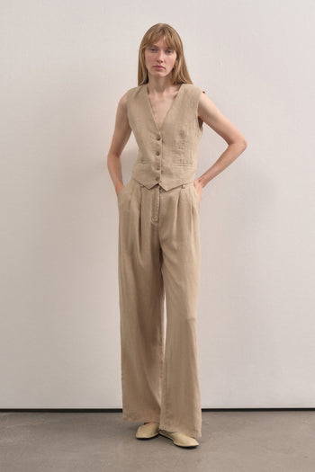 Linen Special Edition Palazzo Trousers