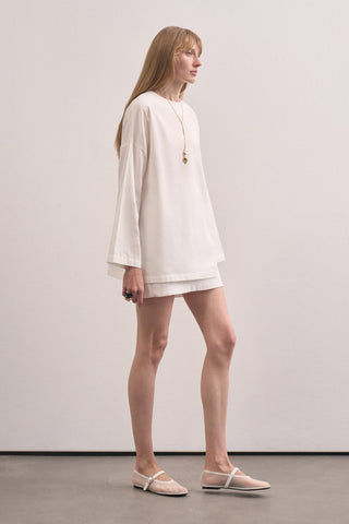 White Linen Blouse