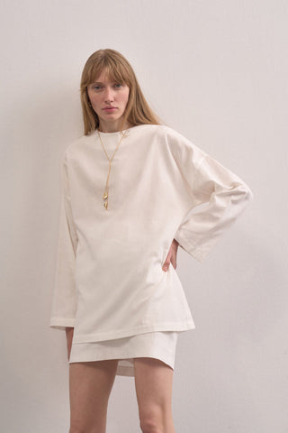 White Linen Blouse