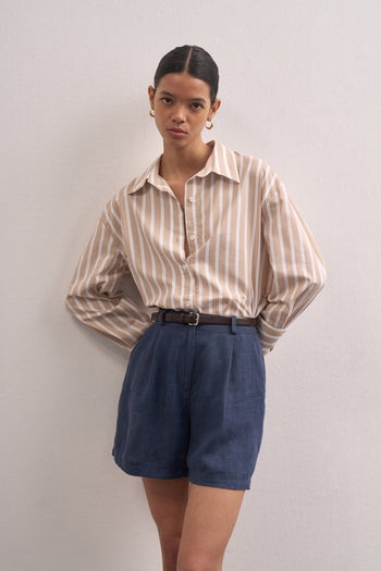 Striped Oversised Shirt