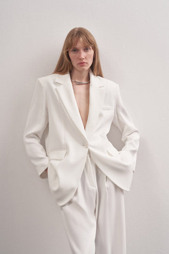 Special Edition Oversized Blazer White