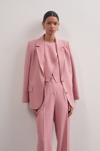 Marcela Oversized Blazer Dusty Rose