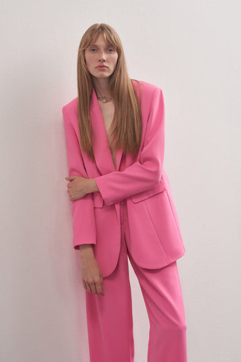 Premium Helena Oversized Blazer Pink