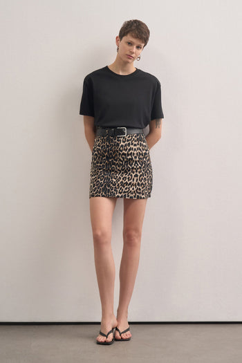 Mathilda Wadded Basic T-shirt
