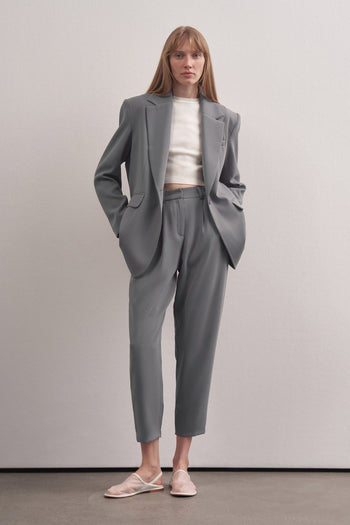 Gray Special Edition Carrot Trousers