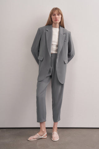 Gray Special Edition Carrot Trousers