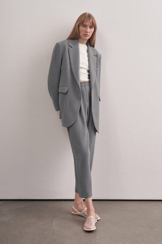 Gray Special Edition Carrot Trousers