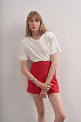 Mathilda Wadded Basic T-shirt